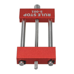 Aluminum Alloy Woodworking Scriber Ruler with Marking Gauge and Rule Stop