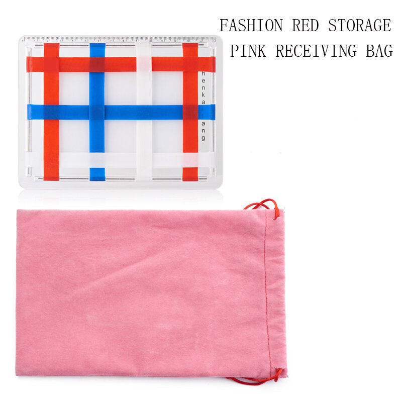 Portable Transparent Cosmetic Storage Bag with Makeup Mirror - Creative Gift Idea