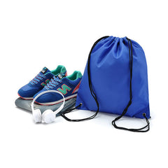 Durable Nylon Travel Drawstring Storage Bag - Sport Backpack Sack Bag