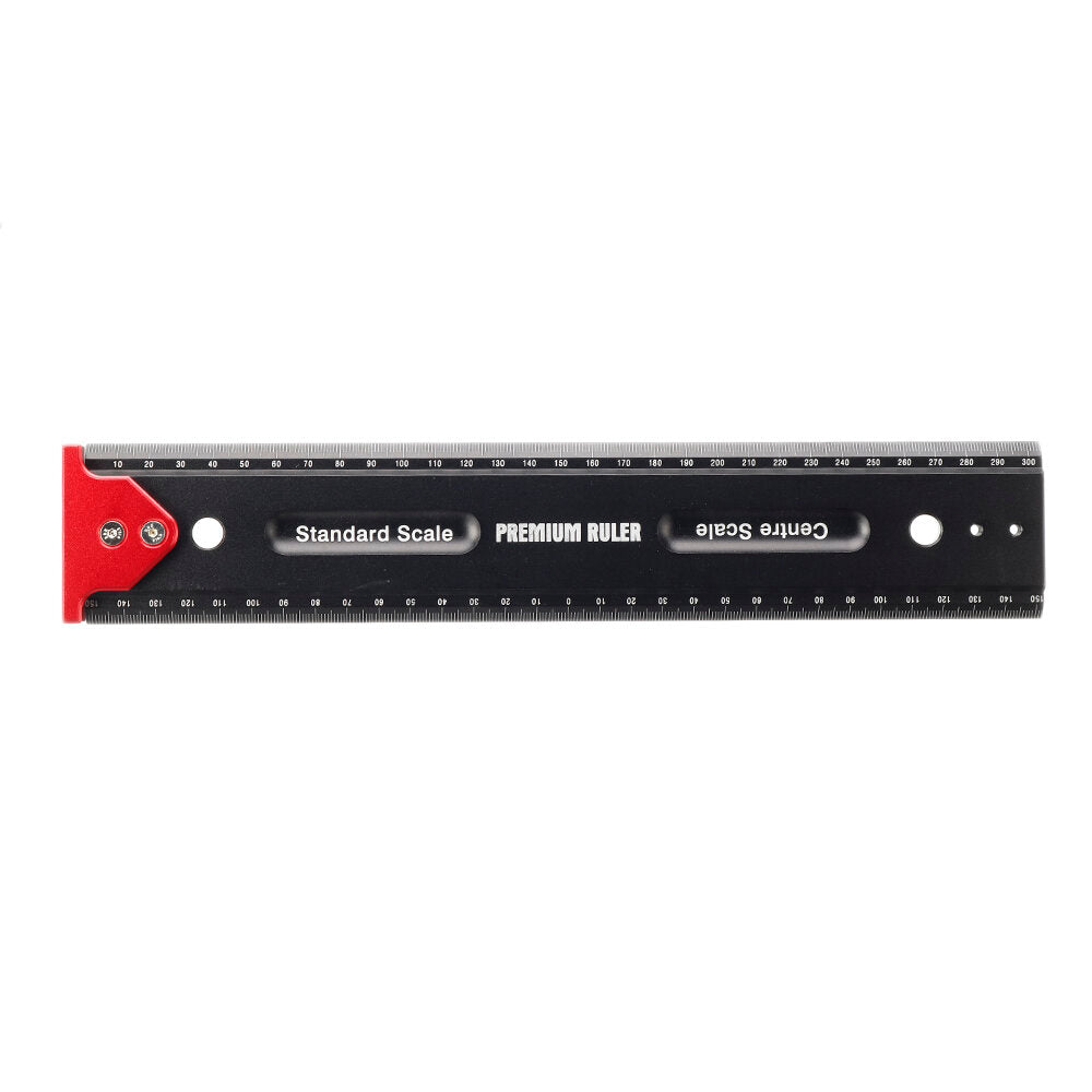 High Precision T Ruler for Woodworking - Durable Measuring Tool with Hook Stop