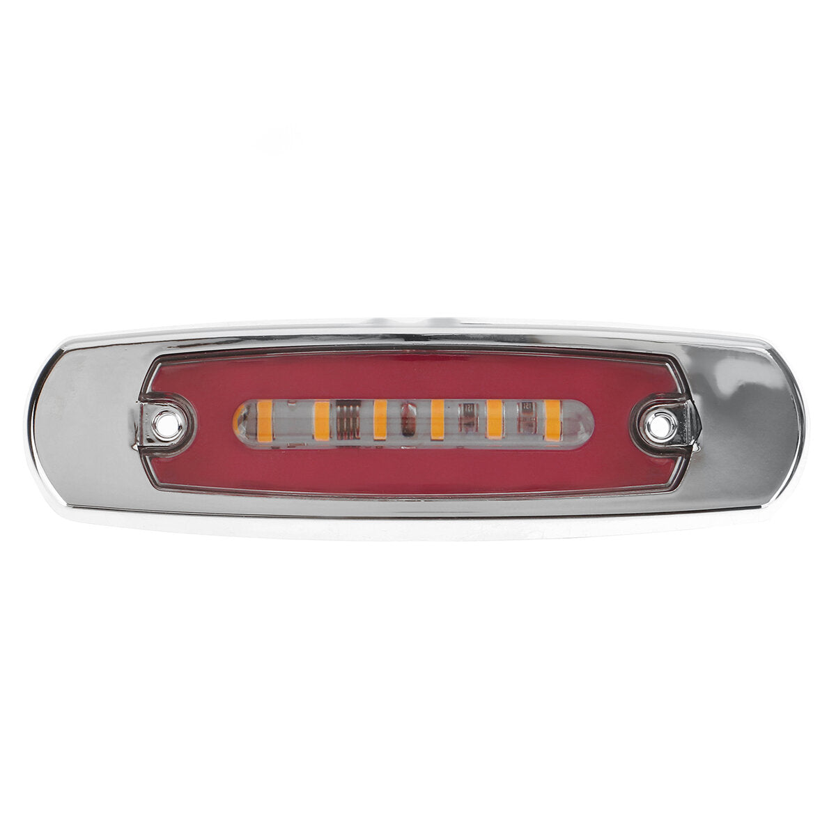 12/24V Waterproof 18 LED Side Flowing Marker Light for Truck, Trailer, Lorry