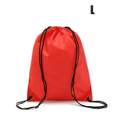 Durable Nylon Travel Drawstring Storage Bag - Sport Backpack Sack Bag