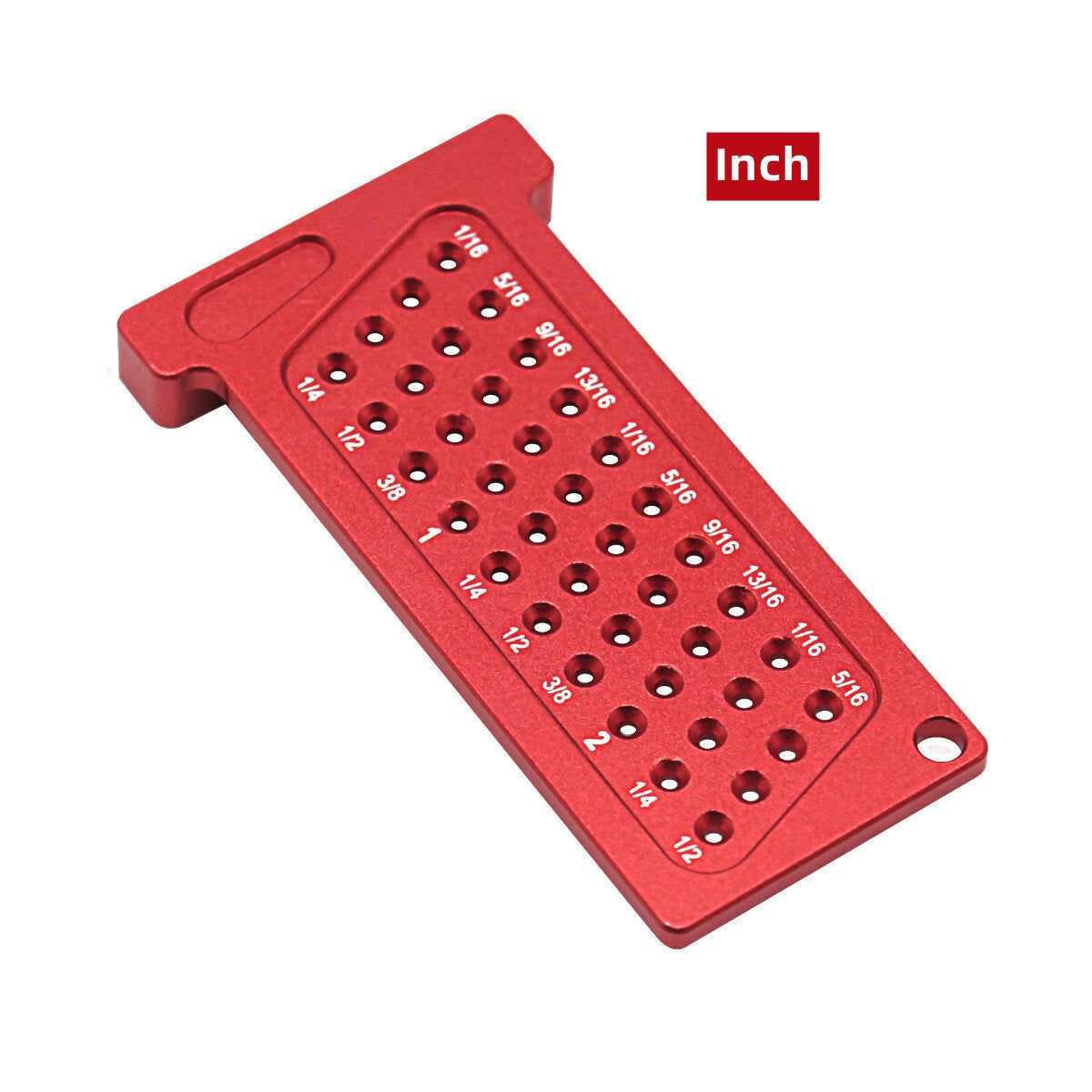Precision T-Ruler for Woodworking - Metric/Inch Aluminum Scribe Tool