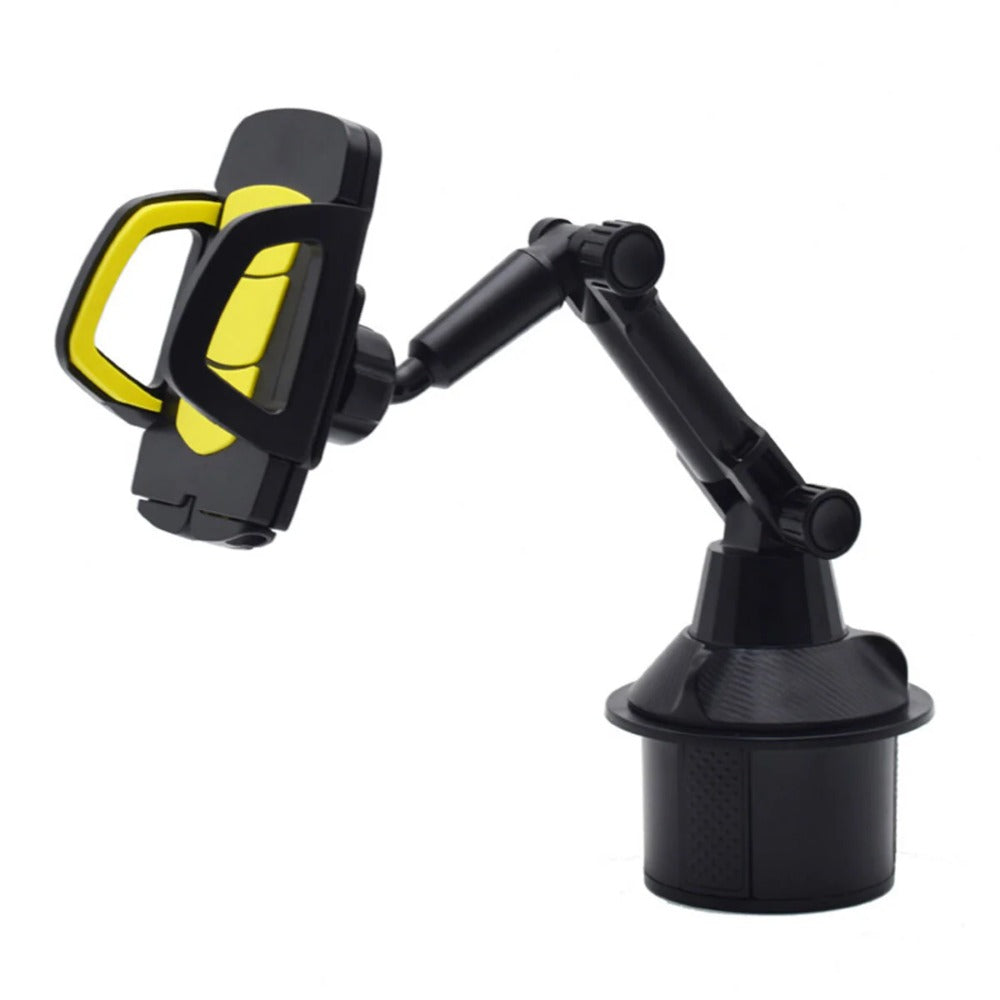 Universal 360 Degree Rotation Car Phone Mount with Gooseneck Cup Holder for 5-9.5cm Phones