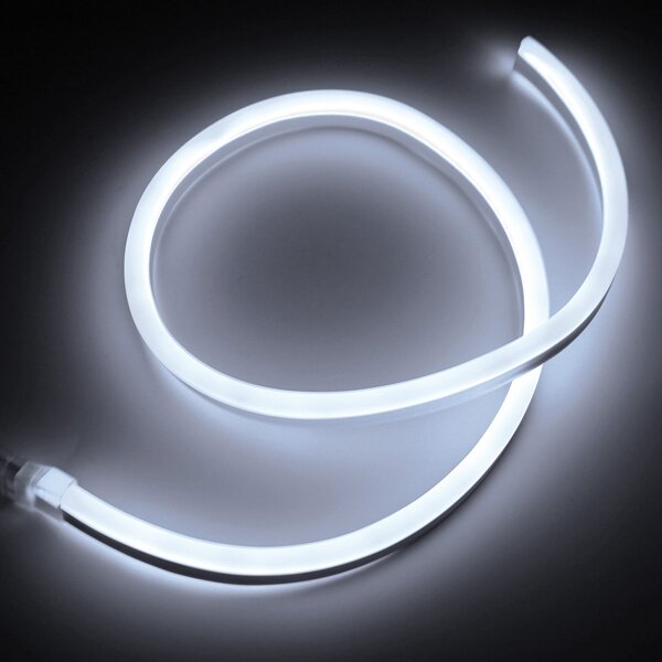 1M 2835 LED Flexible Neon Rope Light - Waterproof, 110V, Xmas Outdoor Decor