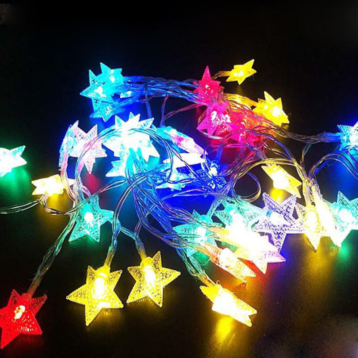 10M 100 LEDs 8 Modes Star Fairy String Lights for Indoor/Outdoor Wedding, Christmas, Party Decor