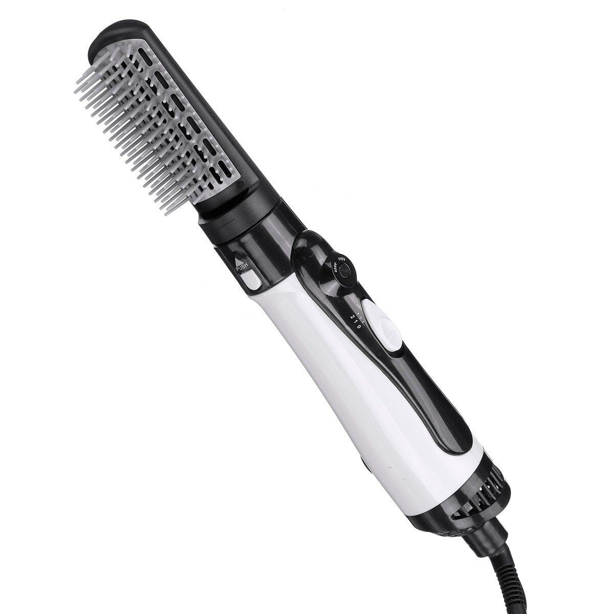 4-in-1 Hair Dryer Brush: Hot Air Volumizer, Straightener, Curler, Professional Hair Styler