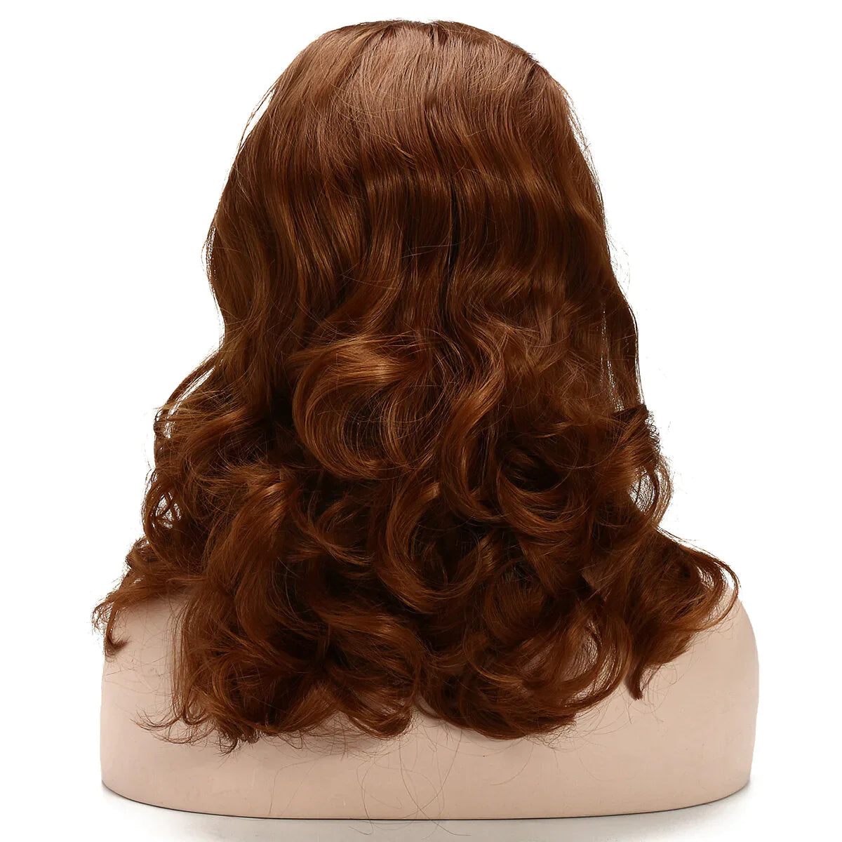 22" Gold Ombre Bob Lace Front Wig - Two Tone Wave, Pre-Plucked with Baby Hair