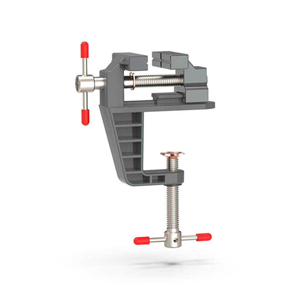 Mini-Schraubstock aus Aluminium für Holzbearbeitung, Metallbearbeitung, Schneiden und Bohren – 1 Stück