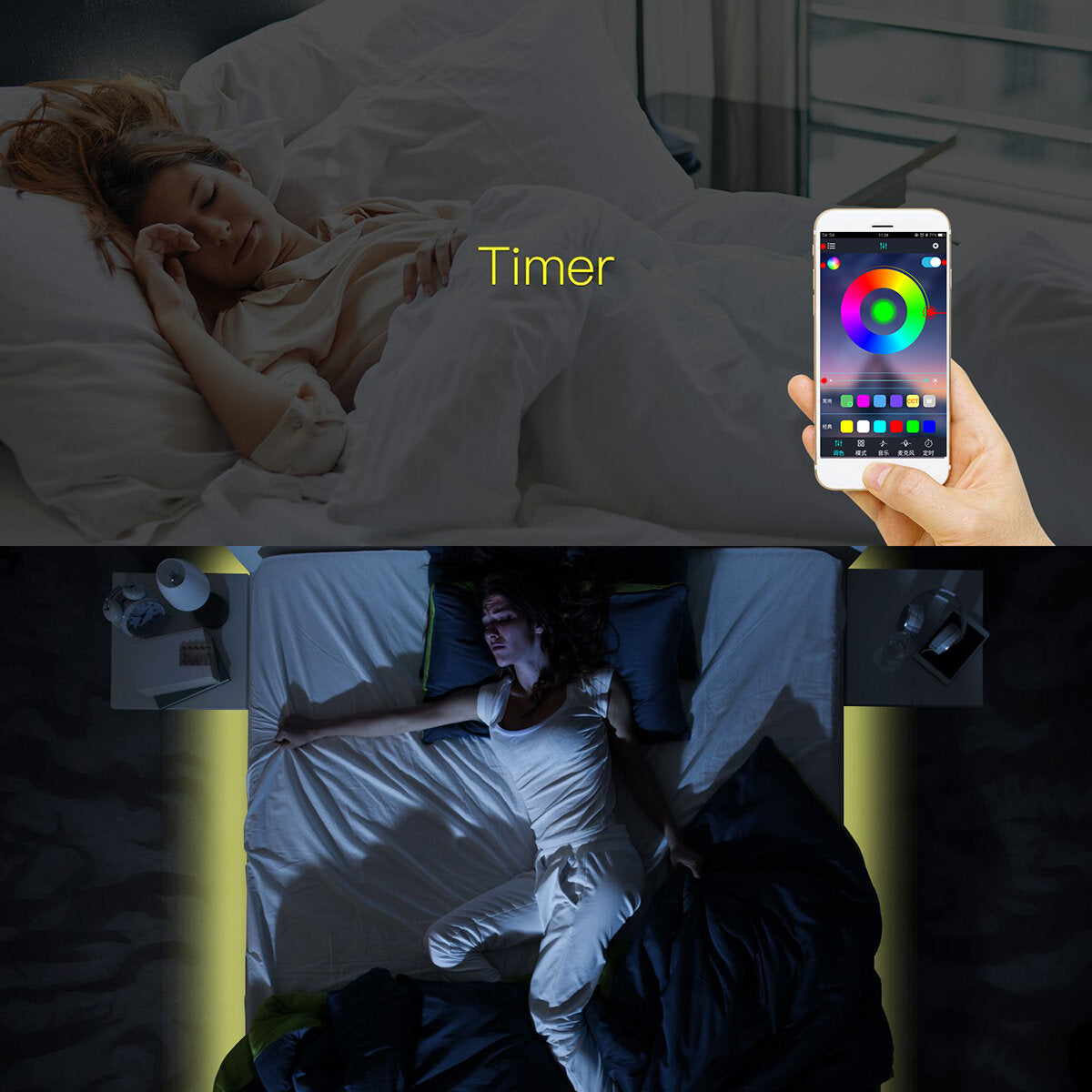 RGB LED Streifen Licht IP65 Wasserdicht Bluetooth Steuerung 5050 USB Bar TV Hintergrundbeleuchtung Weihnachtsdekorationen Ausverkauf