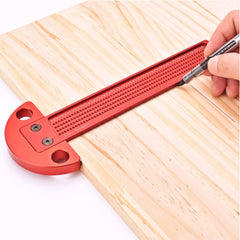 Aluminum T-Square Ruler 1MM Precision - Ergonomic Design for Craftsmen