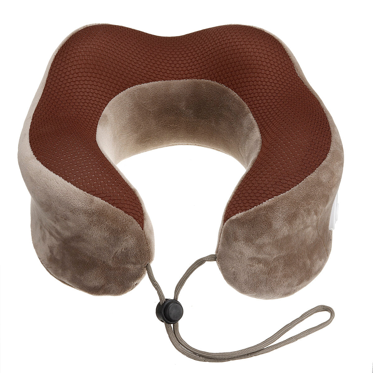 3.7W Electric Travel Neck Massage Pillow - Portable Cervical Support for Muscle Pain Relief at Home, Office, or Travel