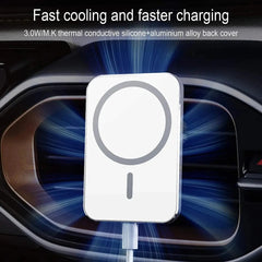 100W Magnetic Wireless Car Charger for iPhone 13/14 Pro Max with MagSafe Case Compatibility