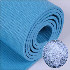 6MM Non-Slip PVC Yoga Mat - Thickened, Printed, Ideal for Beginners and Fitness Exercises