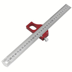 300mm Combination Square - Carpenter Angle Ruler with 45/90 Degree Marking