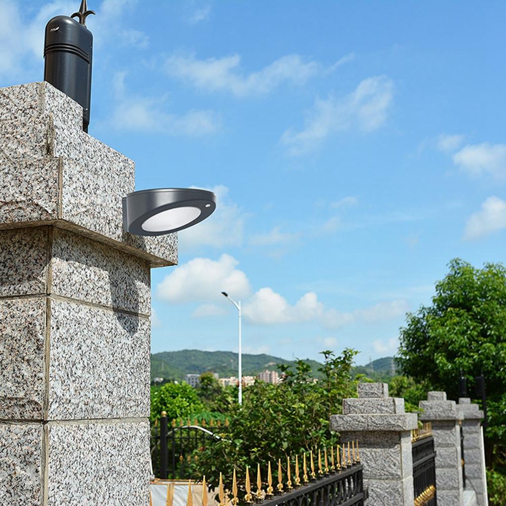 Solar Powered LED Motion Sensor Wall Light for Outdoor Garden Yard