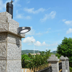 Solar Powered LED Motion Sensor Wall Light for Outdoor Garden Yard