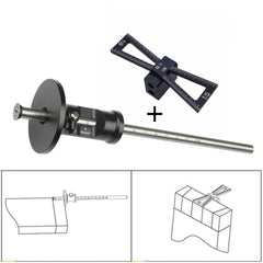 Aluminum Alloy Wheel Marking Gauge for Woodworking - Jig Tool Set & Scriber