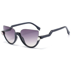 Unisex Metal Frame Sunglasses UV400, 90% Visible Light, High Precision Glasses