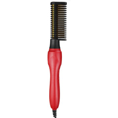 Adjustable Electric Hair Straightener Comb - Wet & Dry, Anti-Scalding, Curling & Styling Tool