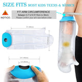 Waterproof Kids Cast Covers for Shower - Soft, Comfortable, Reusable & Durable Protection
