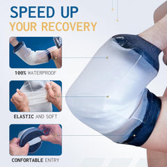 Waterproof Reusable IV & Line Shower Cover | Elbow & Upper Arm Protection for Safe Showering