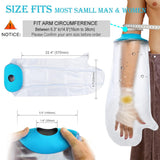 Waterproof Cast Covers for Shower - Adult Arm, Hand, Wrist, and Elbow Protection