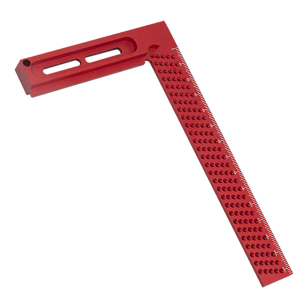 160mm Aluminum Alloy Woodworking Square Cross Calibration Precision T Ruler Scribing Marking Gauge