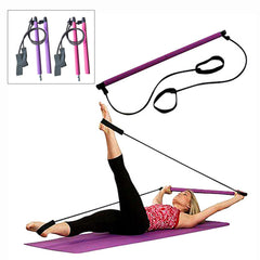 Non-Slip Barbell Fitness Yoga Bar - Gym Stretch Rope Stick for Body Beauty Exercise Tools