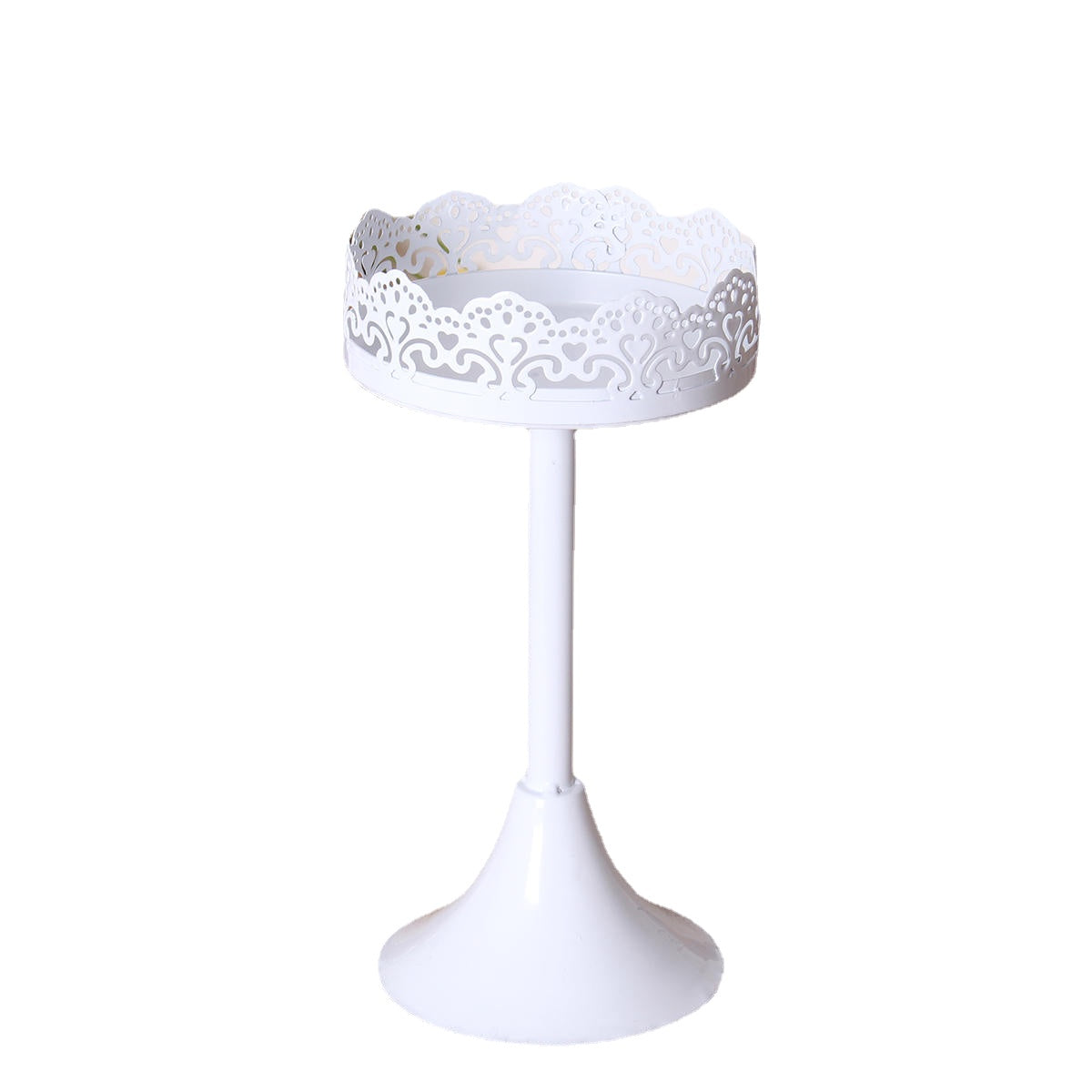 12PCS Vintage Crystal Cake Holder Set - Revolving Cupcake Stand & Dessert Platter for Party Display