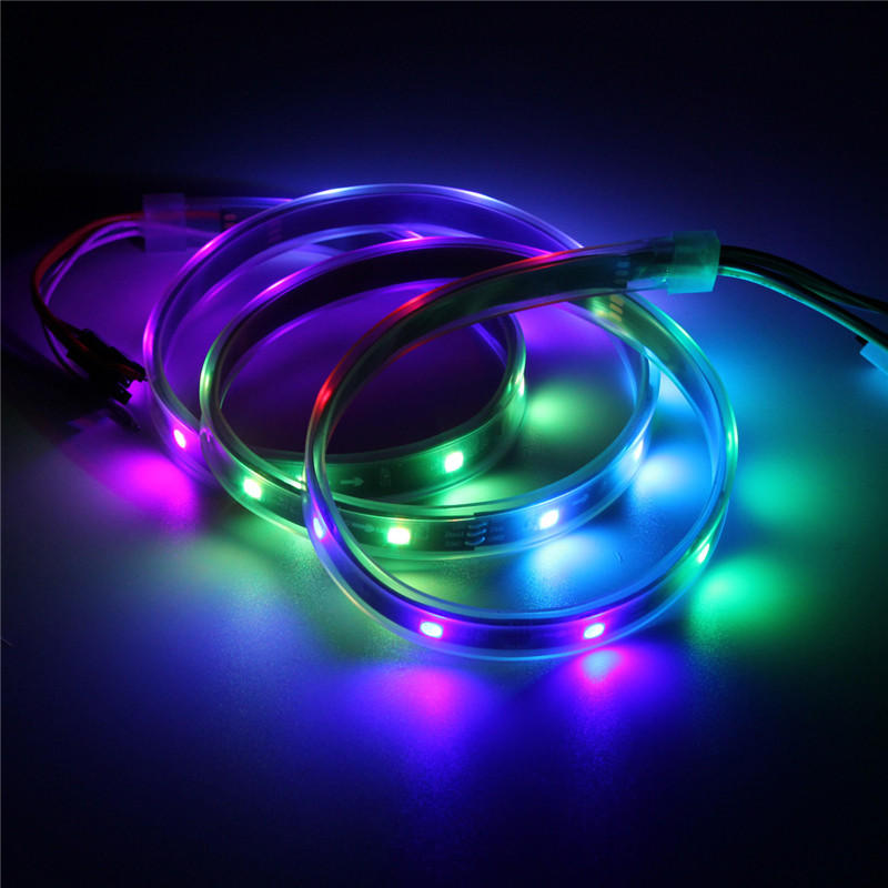 1M LED Strip 30 SMD 5050 RGB Dream Color Waterproof IP65 DC 12V