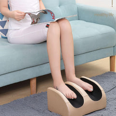 Multi-Functional Electric Foot Massager with Heating, Vibration, Leg Kneading, and Timing Function