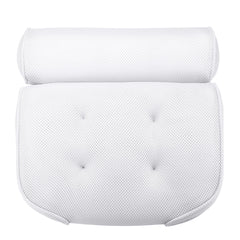 3D Mesh Anti-bacterial Spa Bath Pillow - Anti-mite Massage Bathtub Pillow