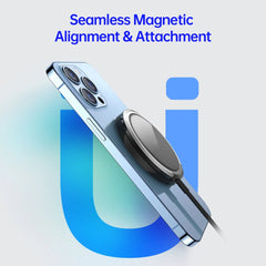 15 W schnelles kabelloses magnetisches Ladegerät für iPhone, Samsung, Xiaomi, Huawei