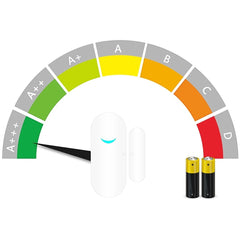 Wireless Door & Window Magnetic Sensor - Smart Linkage Switch Security Alarm System