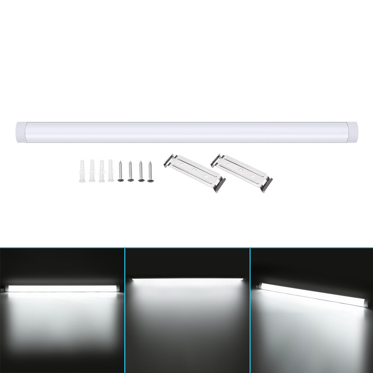 120cm LED Batten Linear Tube Light - Fluorescent Lamp, Surface Mount, 1 Piece