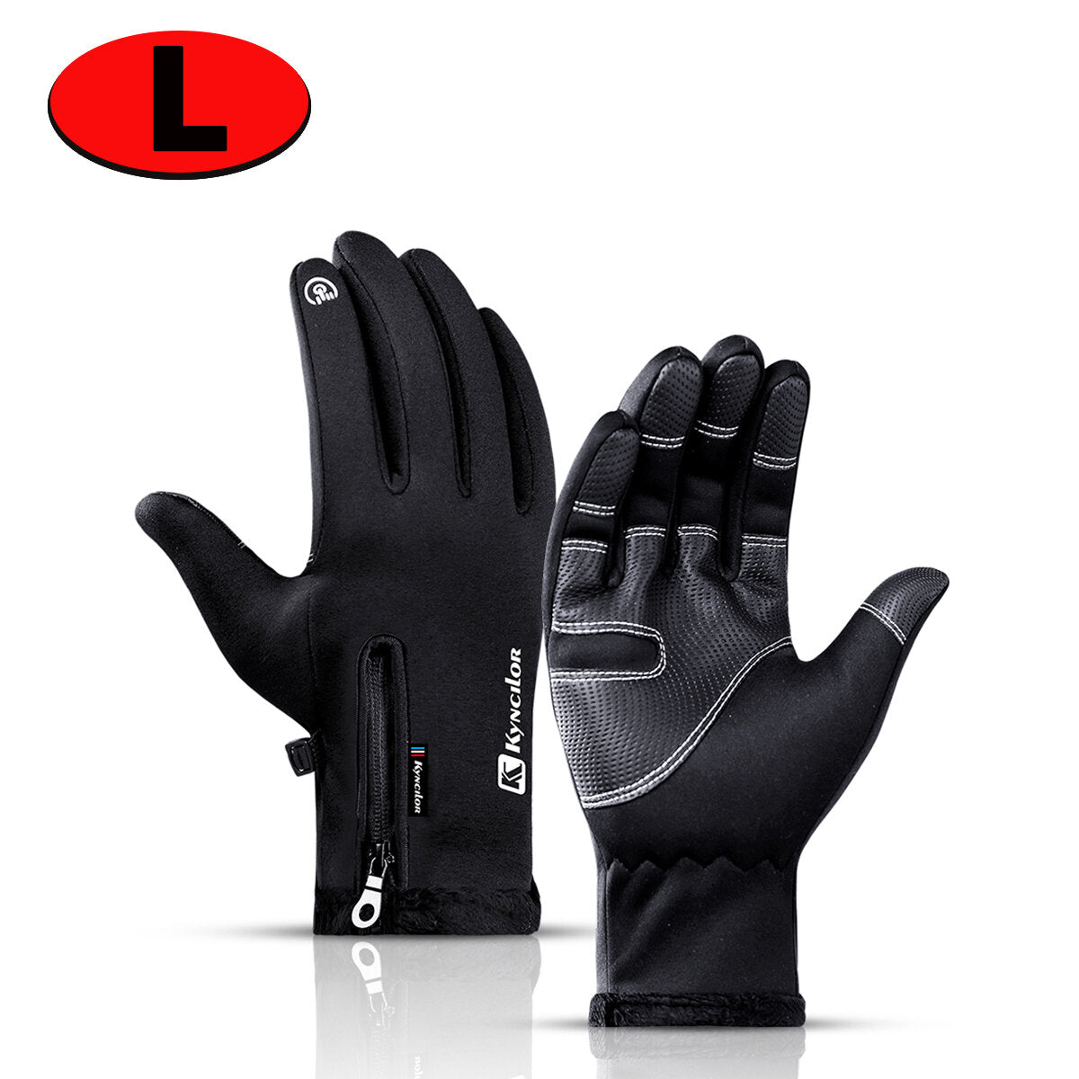 Winter Warm Windproof Waterproof Touch Screen Gloves for Skiing, Riding, Biking, and Motorcycling