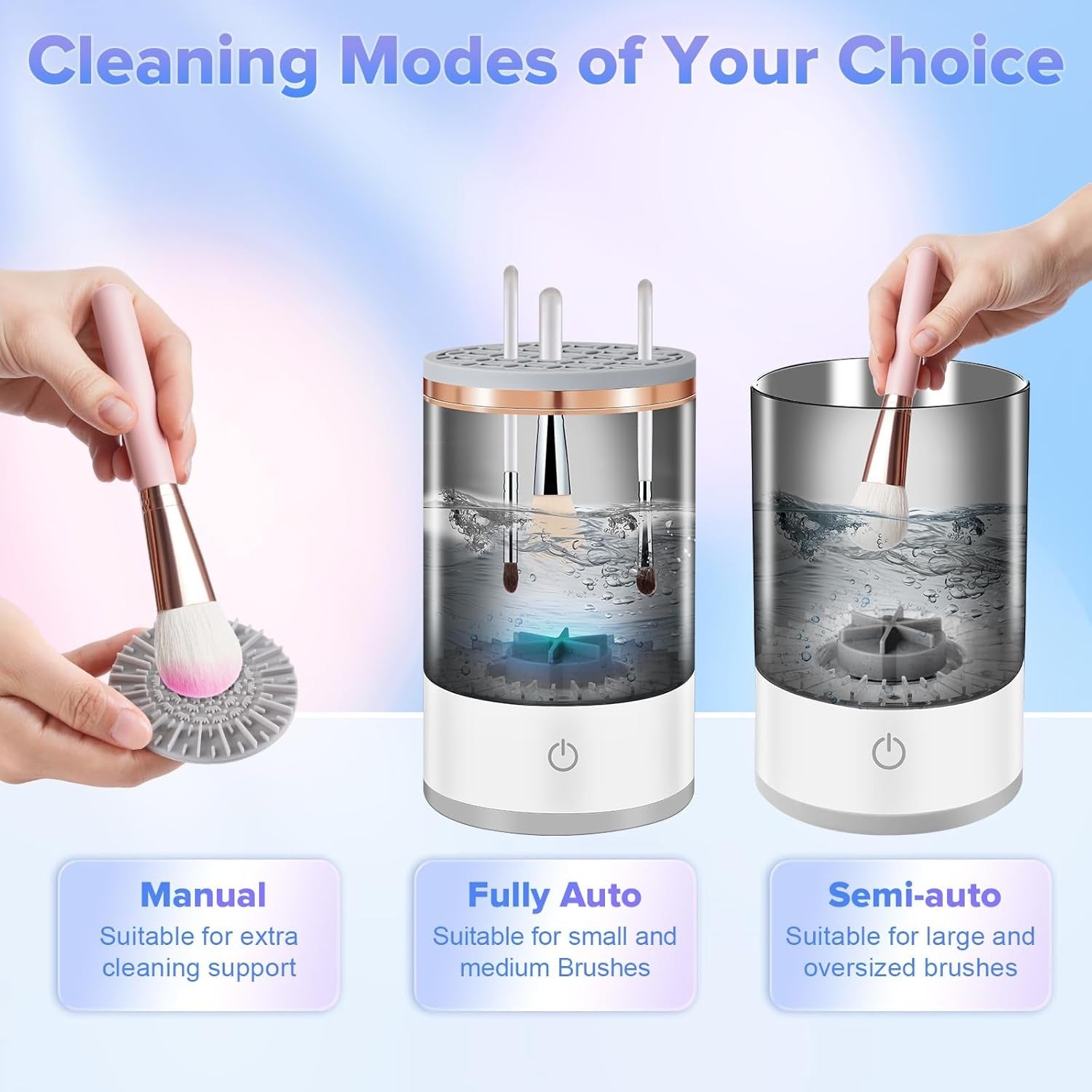 Automatic Electric Makeup Brush Cleaner USB Plug Portable Eyeshadow Brush Holder Holder Tools and Dryer Beauty Makeup Tools