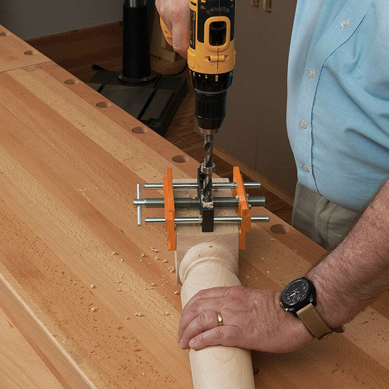 Selbstzentrierender Locher-Sucher für die Holzbearbeitung, Bohrführungsset, Dübelvorrichtungssatz