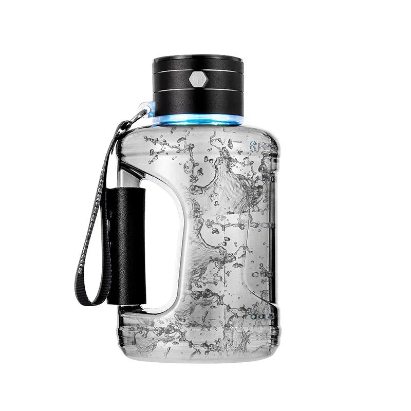 1.5L Portable Hydrogen Water Bottle with SPE PEM Tech for H2-Rich Water