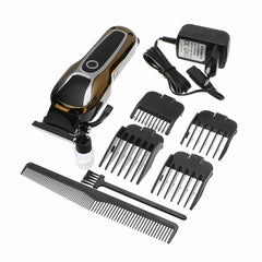 High Power LCD Display Electric Hair Clipper with Detachable Head and Cutting Comb