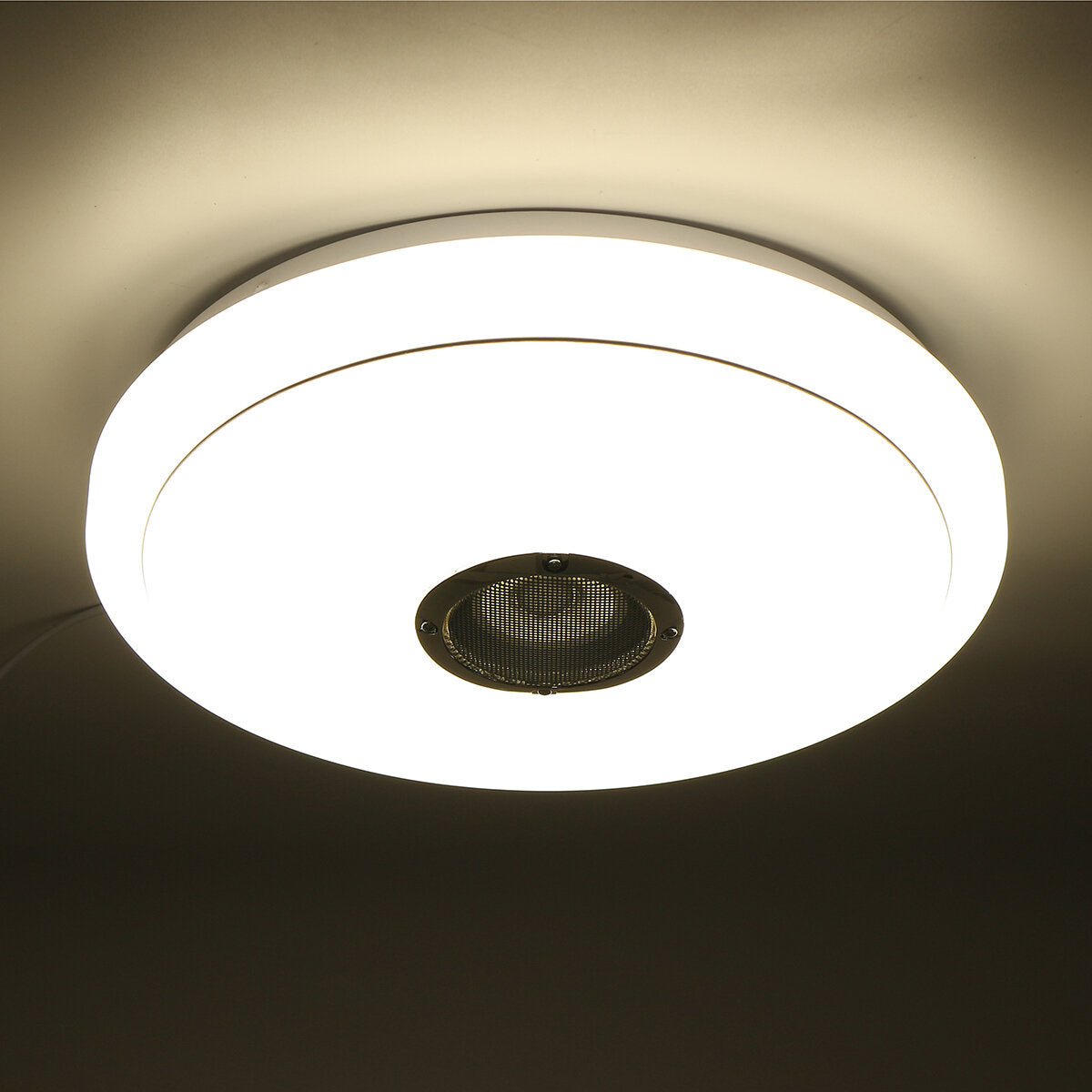 2.4GHz Bluetooth LED Ceiling Light with 256 RGB Colors, Music Speaker, Dimmable Lamp, and Remote Control