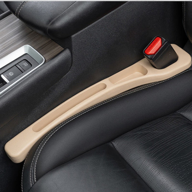 2pcs Universal Car Seat Gap Filler Organizer - Leak-Proof Storage Box & Side Seam Plug