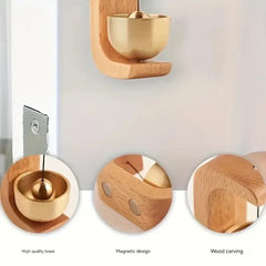 Shopkeepers Brass Bell for Doors: Multifunctional, Easy Install on Wall/Entrance