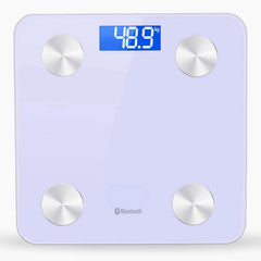 Bluetooth Receiver 4.0 LCD Smart App Body Fat Scales with Weight Data Analysis