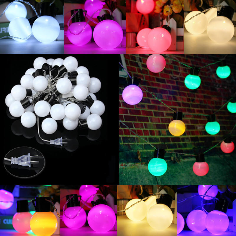 10m 38 LED String Fairy Lights - Party, Xmas, Wedding, Holiday Lamp, 110V US Plug