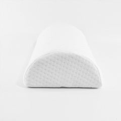 D Shape Memory Foam Comfort Roll Pillow - Neck, Knee, Leg Spacer & Back Lumbar Support