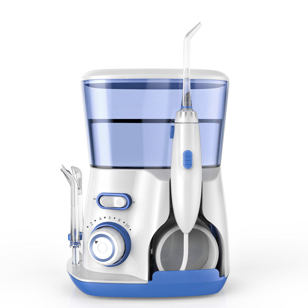 Water Dental Flosser - Oral Irrigator with 10 Adjustable Water Pressures, IPX6 Waterproof, High Volume Reservoir for Teeth Cleaning and Gum Care