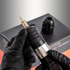 Wireless Tattoo Pen Machine with Portable Power, Brushless Motor, Digital LED Display for Body Art