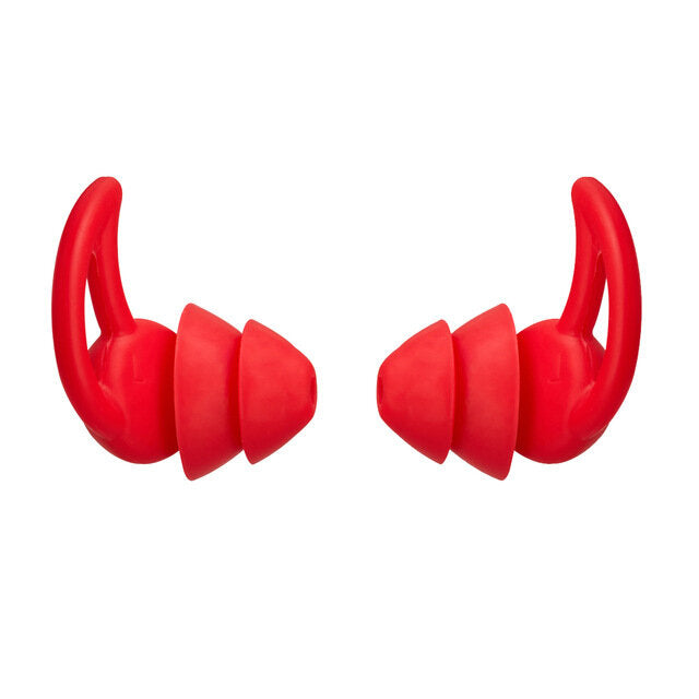 9th Gen Soft Silicone Waterproof Earplugs - Anti-Noise, Protective for Travel, Sleep, Snoring